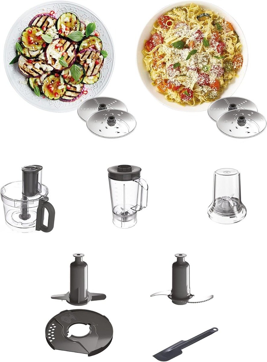 محضر طعام بالملحقات كينوود ، قدرة 1000 وات - FDP65.4WH - Image 6