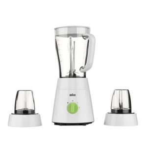 خلاط براون ، 500 وات ، ابيض - JB0123WH