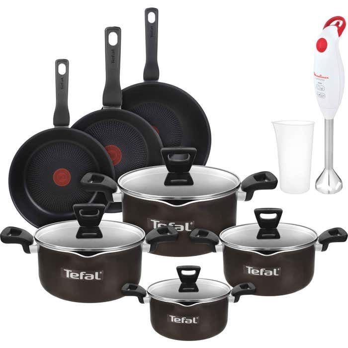 طقم حلل تيفال إكس إل إنتنس11 قطعة