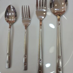 طقم معالق 24 قطعه الهدي سيلفر