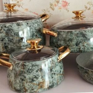 طقم حلل جيرانيت بريوني