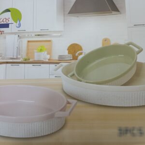 طواجن بورسلين الاندلس 3 قطعه