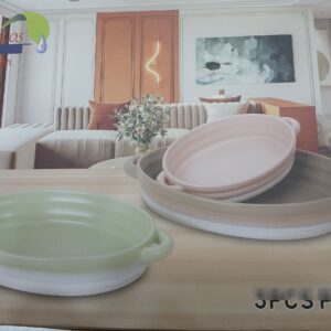 طواجن بورسلين الاندلس 3 قطعه