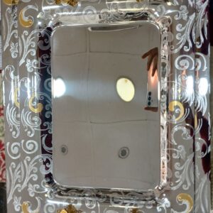 طقم صواني استلس 2 قطعه اكسفورد