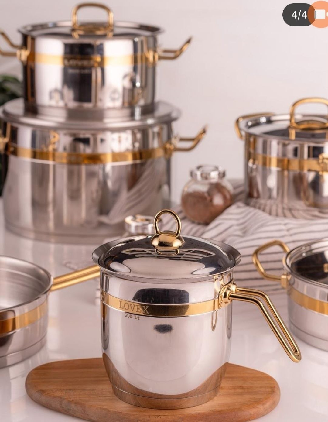 طقم حلل استانلس لوفينيكس - الصورة 5