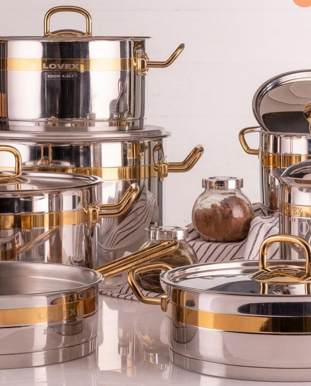 طقم حلل استانلس لوفينيكس - الصورة 3