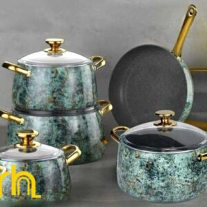 طقم حلل جيرانيت بريوني (Brioni