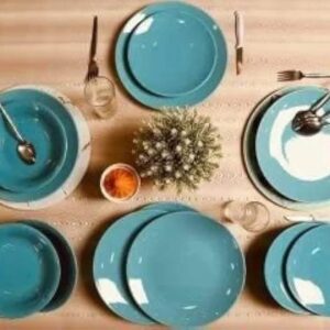 طقم عشاء بورسلين 24 قطعه