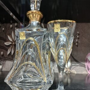 طقم شربات 7 قطع كريستال بوهيمي