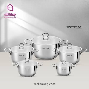 طقم حلل استلس زنوكس كلاسيك 10 قطع